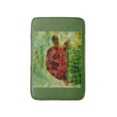 Reptile Animal Art Tortoise Badmat (Voorkant Verticaal)