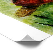 Reptile Animal Art Tortoise Poster (Hoek)