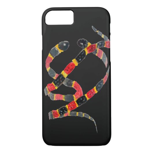 Reptile Animal Art Twisting Snake Case-Mate iPhone Case (Achterkant)
