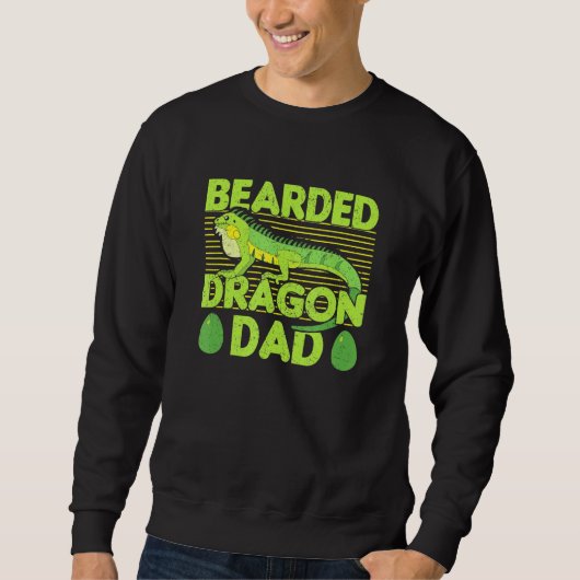 Reptile Bearded Dragon Dad Trui (Voorkant)