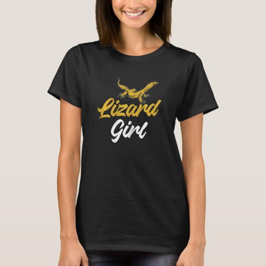 Reptile Bearded Dragon Zookeeper Lizard Boy T-shirt (Voorkant)