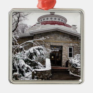 Reptile House van de dierentuin Cincinnati Metalen Ornament