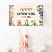 Reptile Kids verjaardagsfeestje Spandoek (Insitu)