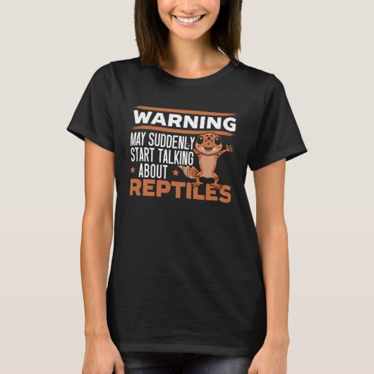 Reptile Leopard Gecko Lizard Herpetology Pets 9 T-shirt (Voorkant)