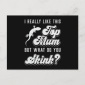 Reptile Lizard Gecko Reptiles Animal Funny Gift Briefkaart (Voorkant)