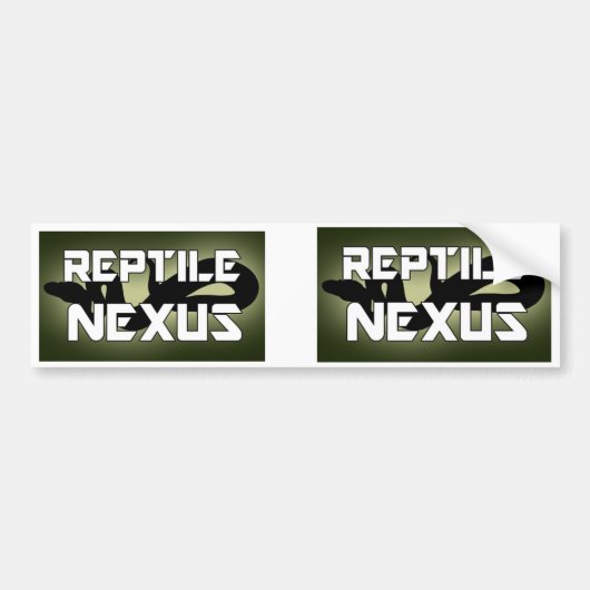 Reptile Nexus Bumpersticker (Voorkant)