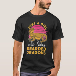 Reptile Pet Women is gewoon een meisje dat gek is T-shirt