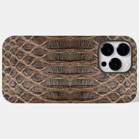 Reptile Skin Texture Cod.03 Case-Mate iPhone Case (Achterkant (horizontaal))