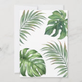 Reptile Slither Crawl Snake Turtle Birthday  Kaart (Achterkant)