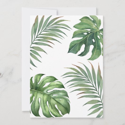 Reptile Slither Crawl Snake Turtle Birthday  Kaart (Achterkant)