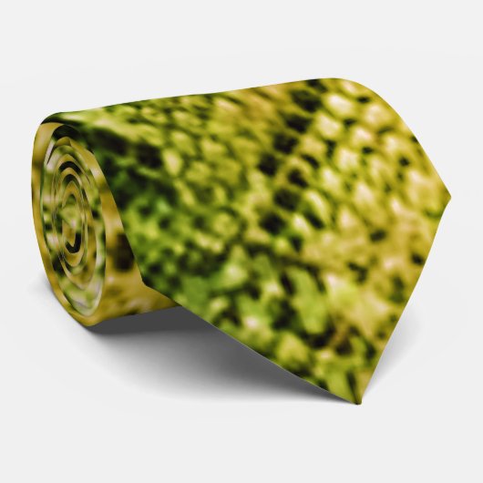 Reptile Snakeskin Stropdas (Opgerold)