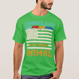 Reptile Zoo Keeper Chameleon T-shirt