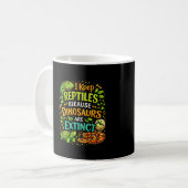 Reptiles Rule Koffiemok (Voorkant links)