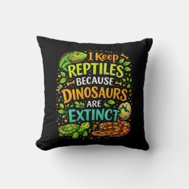 Reptiles Rule Kussen