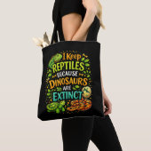 Reptiles Rule Tote Bag (Dichtbij)