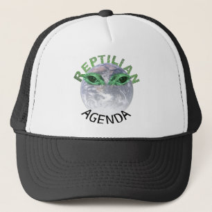 Reptiliaanse agenda trucker pet