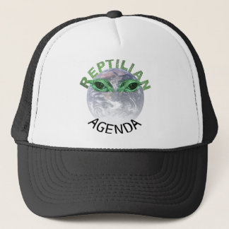 Reptiliaanse agenda trucker pet