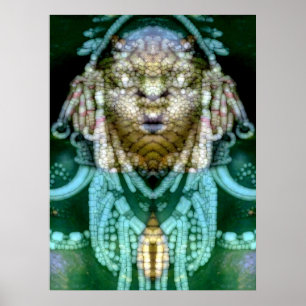 Reptiliaanse sjamaan 1 poster