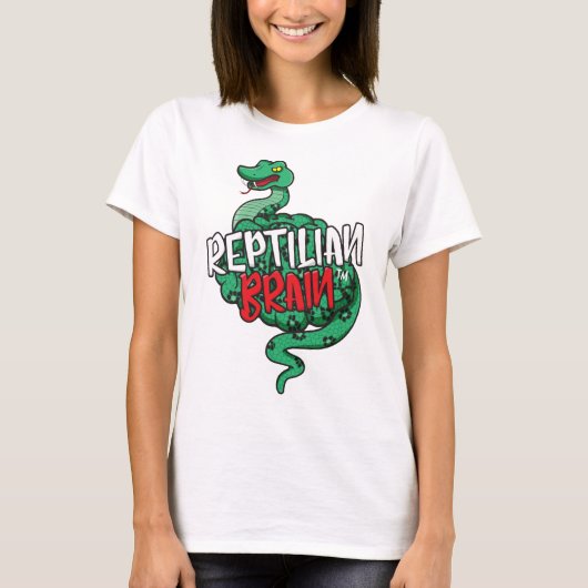 Reptilian Brain T-shirt (Voorkant)