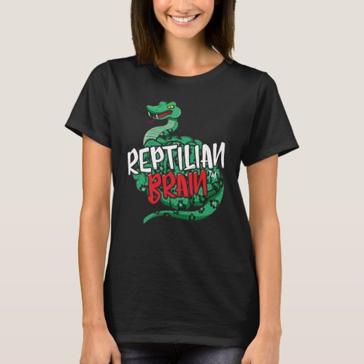 Reptilian Brain T-shirt (Voorkant)