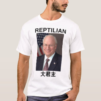 Reptilian Dick Cheney Overlord shirt