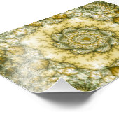 Reptilian - Fractal Art Foto Afdruk (Hoek)