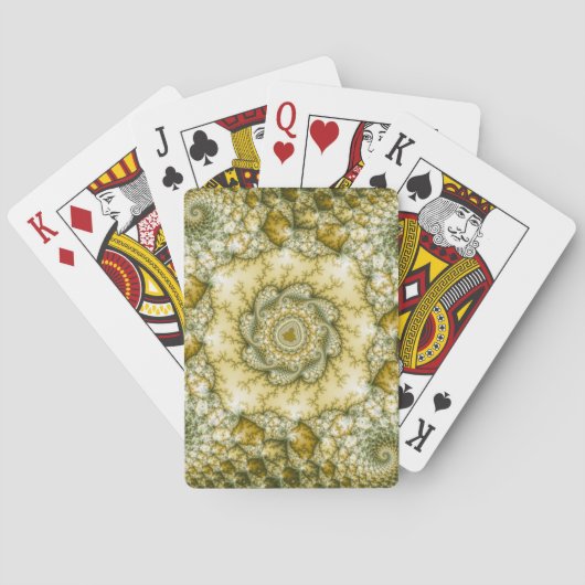 Reptilian - Fractal Art Pokerkaarten (Achterkant)