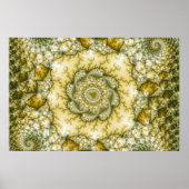 Reptilian - Fractal Art Poster (Voorkant)