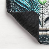 Reptilian Lizard Man buitenaards wezen Muismat (Hoek)