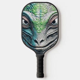 Reptilian Lizard Man buitenaards wezen Pickleball Paddle