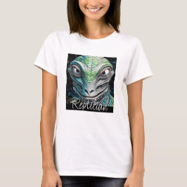 Reptilian Lizard Man buitenaards wezen T-shirt