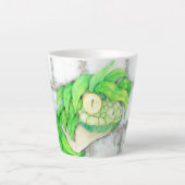 "Reptilian Recluse" Latte Mok (Voorkant)