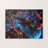 Reptilian Space Pirate — Savage Boarding Attack Legpuzzel (Horizontaal)