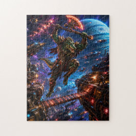 Reptilian Space Pirate — Savage Boarding Attack Legpuzzel