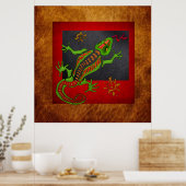 Reptilian Spirit Poster (Keuken)