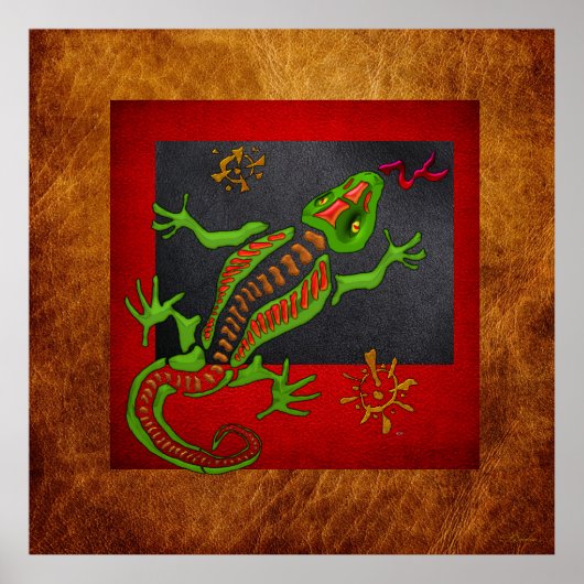 Reptilian Spirit Poster (Voorkant)