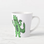 reptilianos trekken latte mok (Rechts)