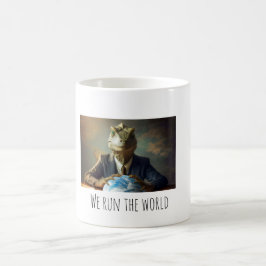 Reptilians Run The World Koffiemok