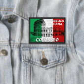 Repubblica Italiana Colosseo Button (Insitu)