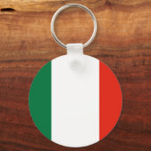 Repubblica Transpadana, vlag van Italië Sleutelhanger (Voorkant)