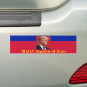 Republic Bumpersticker (Op auto)