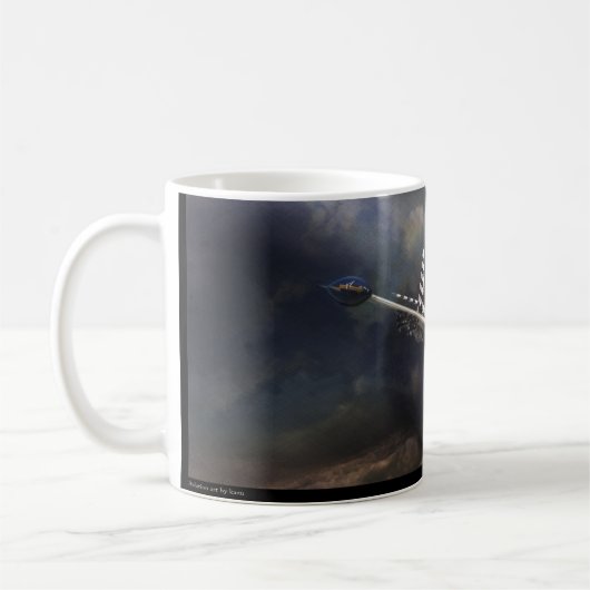 ”Republic F-84 Thunderjet”mug Koffiemok (Links)