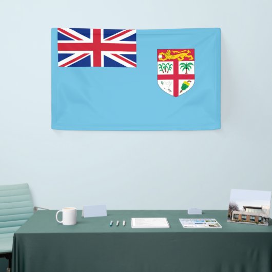 Republic of Fiji flag Banner (Beurs)