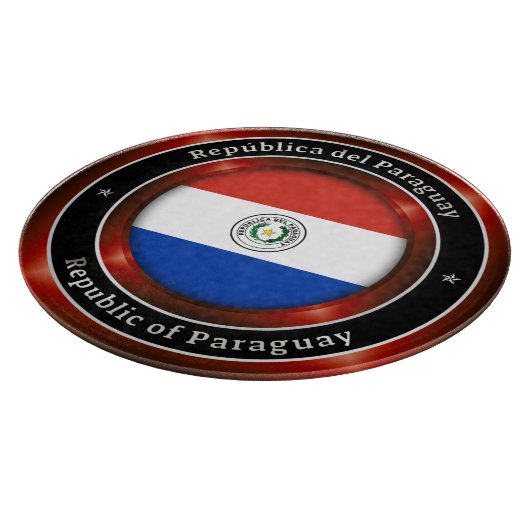 Republic of Paraguay Snijplank (Hoek)