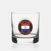 Republic of Paraguay Whisky Glas (Achterkant)