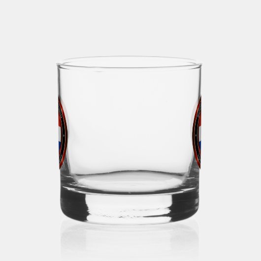 Republic of Paraguay Whisky Glas (Links)