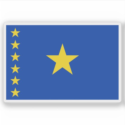 Republic of the Congo (Léopoldville), (1960–1963) Sticker (Voorkant)