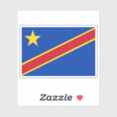 Republic of the Congo (Léopoldville), (1966–1971) Sticker (Vel)