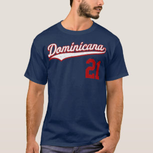 Republica Dominicana Baseball Dominican Beisbol T-shirt