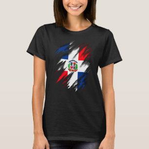 Republica Dominicana Flag Dominicaanse Republiek T-shirt